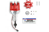 Distributor, Ford 289-302/Steel Gear/Holley Hi-Ram MSD'S Pro-Billet Small Diameter Distributor W/Red Cap And Steel Gear MSD Ignition