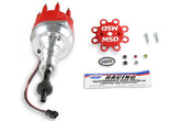 Distributor, Ford 289-302/Steel Gear/Holley Hi-Ram MSD'S Pro-Billet Small Diameter Distributor W/Red Cap And Steel Gear MSD Ignition