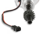Distributor, Ford 289-302/Steel Gear/Holley Hi-Ram MSD'S Pro-Billet Small Diameter Distributor W/Red Cap And Steel Gear MSD Ignition