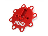 Distributor, Billet Ford 351W, For Edelbrock Victor Jr, W/Steel Gear MSD'S Billet Distributor For Use With Edelbrock Victor Jr. Intake Manifold, W/Steel Gear. Requires The Use Of MSD 6, 7, 8 Series Ignition MSD Ignition