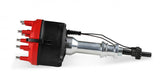 Distributor, Billet Ford 351W, For Edelbrock Victor Jr, W/Steel Gear MSD'S Billet Distributor For Use With Edelbrock Victor Jr. Intake Manifold, W/Steel Gear. Requires The Use Of MSD 6, 7, 8 Series Ignition MSD Ignition