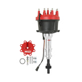 Ford 351W Steel Gear Billet Distributor Fits 351W With Steel Gear For Hydraulic Roller Cams. Must Be Used With An MSD 6, 7 Or 8-Series Ignition MSD Ignition