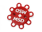 MSD Distributor, Ford Fe, Ready-To-Run, Steel Gear MSD'S Pro-Billet Distributor With Small Diameter Red Cap And Ready To Run W/Vacuum Advance And Steel Gear, No Ignition Box Needed MSD Ignition