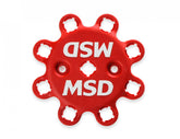MSD Distributor, Ford Fe, Ready-To-Run, Steel Gear MSD'S Pro-Billet Distributor With Small Diameter Red Cap And Ready To Run W/Vacuum Advance And Steel Gear, No Ignition Box Needed MSD Ignition