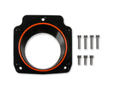 Throttle Body Adapter Plate Throttle Body Adapter Plate (4-Bolt) 78Mm Intake To 92Mm Throttle Body- Black Finish Sniper EFI