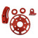 MSD Crank Trigger Wheel Kit Flying Magnet Sbc 6.25 In. Small Block Chevy Use With MSD 6/7/8 Series Ignition Red MSD Ignition