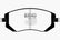 EBC 04-06 Saab 9-2X 2.0 Turbo Greenstuff Front Brake Pads