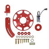 MSD Crank Trigger Wheel Kit Flying Magnet Sbc 7 In. Small Block Chevy Use With MSD 6/7/8 Series Ignition Red MSD Ignition