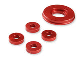 MSD Crank Trigger Wheel Kit Flying Magnet Hall-Effect Sbc 7 In. Small Block Chevy Crank Trigger Kit 7 In. Wheel/Hall-Effect Sensor/Adjustable Timing Pointer Red MSD Ignition