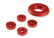 MSD Crank Trigger Wheel Kit Flying Magnet Hall-Effect Sbc 7 In. Small Block Chevy Crank Trigger Kit 7 In. Wheel/Hall-Effect Sensor/Adjustable Timing Pointer Red MSD Ignition