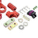 MSD Crank Trigger Kit Flying Magnet Hall-Effect LS Gen Iii/Iv 6.56 In. Small Block Chevrolet Gen Iii/Iv Adjustable Timing Pointer Red MSD Ignition