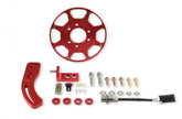 MSD Crank Trigger Wheel Kit Flying Magnet Hall-Effect Bbc 8 In. Big Block Chevy Crank Trigger Kit 8 In. Wheel/Hall-Effect Sensor/Adjustable Timing Pointer Red MSD Ignition