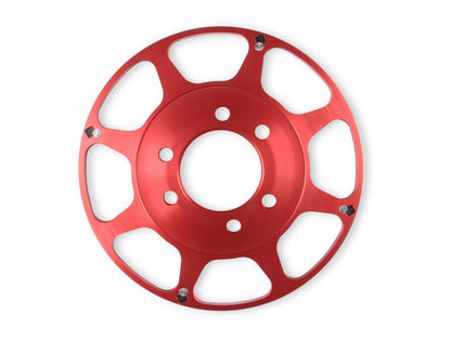 MSD Crank Trigger Wheel Kit Flying Magnet Hall-Effect Bbc 8 In. Big Block Chevy Crank Trigger Kit 8 In. Wheel/Hall-Effect Sensor/Adjustable Timing Pointer Red MSD Ignition