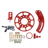 MSD Crank Trigger Wheel Kit Flying Magnet Bbf 7.25 In. Big Block Ford 429-460Ci Use With MSD 6/7/8 Series Ignition Red MSD Ignition