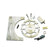 MSD Crank Trigger Wheel Kit Universal 7 In. Diameter Balancers Diy Crank Trigger Kit Includes Trigger Wheel / Pickup / Cnc-Machined Aluminum Bracket / Hardware MSD Ignition