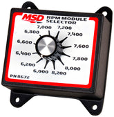 Rpm Module Selector, 6.0K-8.2K The Rpm Module Selector Plugs Directly Into The Rpm Module Socket On All MSD Soft Touch Rev Controls And Accessories That Use Plug-In Modules MSD Ignition