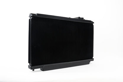 CSF All-Aluminum Radiator — 1993-1998 Toyota Supra | 3.0L I6, 2-Row 42mm, Black | 2882B