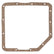 Transmission Pan Gasket Fits GM TH350 Cork / Rubber Mr Gasket