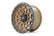 Rough Country 87 Series Wheel | Simulated Beadlock | Bronze/Black | 17x8.5 | 5x4.5 | +0mm
