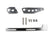 Cable Bracket Kit Intake Throttle Cable Bracket Kit For Ls1/Ls2/Ls6 Fabricated Series Intake Manifolds Silver Finish Sniper EFI