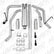 MBRP 2006-2008 Dodge Ram Hemi 1500 5.7L SC/CC-SB Cat Back Dual Split Side