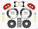 Wilwood Narrow Superlite 6R Front Hat Kit 12.88in Red 2006-Up Civic / CRZ
