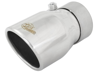 aFe Power MACH Force-Xp Axle-Back Exhaust System with Polished Tip 18-20 Jeep Wrangler L4-2.0T / V6-3.6L | 49-48070-1P