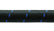 Vibrant -4 AN Two-Tone Black/Blue Nylon Braided Flex Hose (10 foot roll)