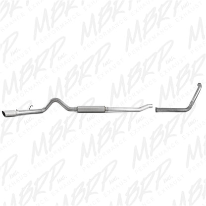 MBRP 2003-2007 Ford F-250/350 6.0L EC/CC Turbo Back Single Side (Stock Cat) | S6206AL