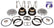 Yukon Gear Hardcore Locking Hub Set For GM 8.5in Front & Dana 44 / 19 Spline
