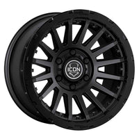 ICON Recon Pro 18x9 6 x 5.5 25mm Offset 6in BS 95.1mm Bore Satin Black Wheel