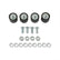 MSD Vibration Mounts, For MSD 6 Series Ignition Modules, 4-Pack Four Mounts And Hardware Included In The Kit MSD Ignition