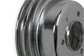 Chrome Crankshaft Pulley Double Groove Fits 1965-1968 Ford 289/302 Mr Gasket