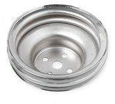 Chrome Water Pump Pulley Double Groove Fits 1965-1969 Ford 289/302/351W Mr Gasket