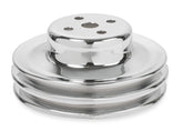 Chrome Water Pump Pulley Double Groove Fits 1965-1969 Ford 289/302/351W Mr Gasket