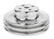 Chrome Water Pump Pulley Double Groove Fits 1965-1969 Ford 289/302/351W Mr Gasket