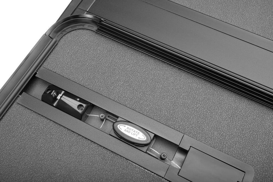 Solid Fold ALX Tonneau Cover Black Textured Paint 2015-2022 Colorado/Canyon 6' 2 inch Bed Extang