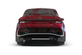 Rally Armor 2024 Hyundai Elantra Black Mud Flap Red Logo