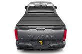 Solid Fold ALX Tonneau Cover Black Textured Paint 2022-2026 Toyota Tundra 5' 7 inch Bed with or without Deck Rail System without Trail Special Edition Storage Boxes Extang