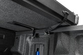 Solid Fold ALX Tonneau Cover Black Textured Paint 2015-2020 Ford F-150 6' 7 inch Bed Extang