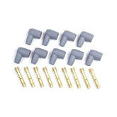 Boot & Terminal Kit 90 Deg Female Socket Style Gray MSD Ignition