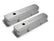 Valve Cover Fabricated Aluminum Ford Fe Tall Natural Anodized 1958-1976 Ford Fe 332-428 Cubic Inch Short Bolt Sniper EFI