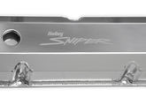 Valve Cover Fabricated Aluminum Ford Fe Tall Natural Anodized 1958-1976 Ford Fe 332-428 Cubic Inch Short Bolt Sniper EFI