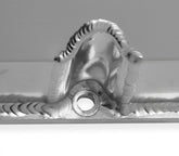 Valve Cover Fabricated Aluminum Ford Fe Tall Natural Anodized 1958-1976 Ford Fe 332-428 Cubic Inch Short Bolt Sniper EFI