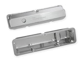 Valve Cover Fabricated Aluminum Ford Fe Tall Natural Anodized 1958-1976 Ford Fe 332-428 Cubic Inch Short Bolt Sniper EFI
