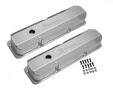 Valve Cover Fabricated Aluminum Ford Fe Tall Natural Anodized 1958-1976 Ford Fe 332-428 Cubic Inch Short Bolt Sniper EFI