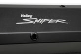Valve Cover Fabricated Aluminum Chrysler Small Block Black Finish 1964-91 Chrysler Small Block 273-360 Cubic Inch Exc. Magnum Sniper EFI