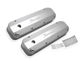 Valve Cover Fabricated Aluminum Ford Big Block Natural Anodized 1968-97 Ford Big Block 429-460 Cubic Inch Sniper EFI