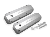 Valve Cover Fabricated Aluminum Ford Big Block Natural Anodized 1968-97 Ford Big Block 429-460 Cubic Inch Sniper EFI