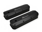 Valve Cover Fabricated Aluminum Ford Big Block Black Finish 1968-97 Ford Big Block 429-460 Cubic Inch Sniper EFI